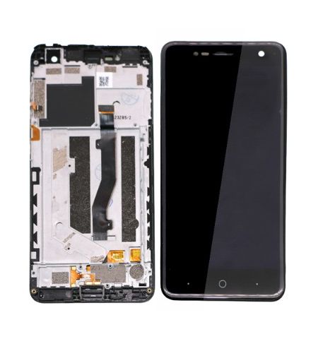 Pantalla Completa, Lcd + Táctil + Carcasa Frontal - Frame Negra ZTE Blade V8 Mini Pantalla Completa, Lcd + Táctil + Carcasa Frontal - Frame Negra ZTE Blade V8 Mini