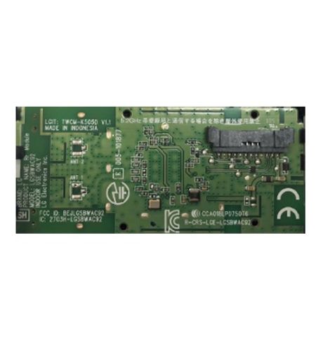 Modulo Wireless / Wifi LGSBWAC92, LG 65SM9010PLA Modulo Wireless / Wifi LGSBWAC92, LG 65SM9010PLA