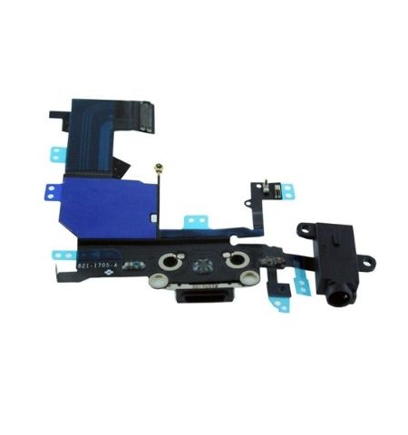 Cable Flex Conector de Carga, Microfono, jack audio..., Negro, iPHone 5c Cable Flex Conector de Carga, Microfono, jack audio..., Negro, iPHone 5c