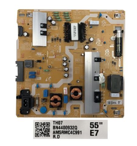 Fuente Alimentacion L55E7_RHS, TH07, BN44-4400932Q REV 1.2 SAMSUNG UE55RU7090U Fuente Alimentacion L55E7_RHS, TH07, BN44-4400932Q REV 1.2 SAMSUNG UE55RU7090U