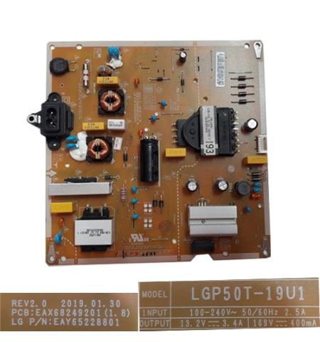 Fuente de Alimentacion LG EAX68249201 (1.8) LGP50T-19U1 LG 50UM7500PLA Fuente de Alimentacion LG EAX68249201 (1.8) LGP50T-19U1 LG 50UM7500PLA