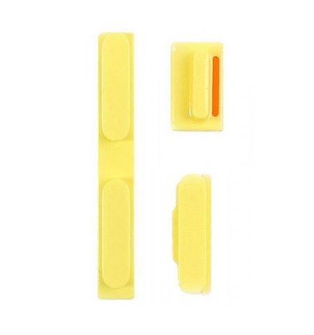 Kit Botones: encendido, volumen, mute... iPhone 5c Amarillo Kit Botones: encendido, volumen, mute... iPhone 5c Amarillo