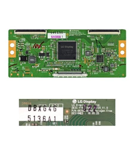 Placa Tcon LG 43SM5KE-B 6870C-0532C
