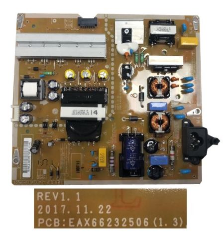 Fuente Alimentación LG 43SM5KE-B REV1.1 EAX66232506(1.3) Fuente Alimentación LG 43SM5KE-B REV1.1 EAX66232506(1.3)
