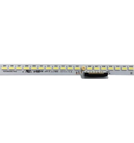 Tira leds 6202B0000E7400, E117098, R, Panasonic TX-65GX700E Tira leds 6202B0000E7400, E117098, R, Panasonic TX-65GX700E
