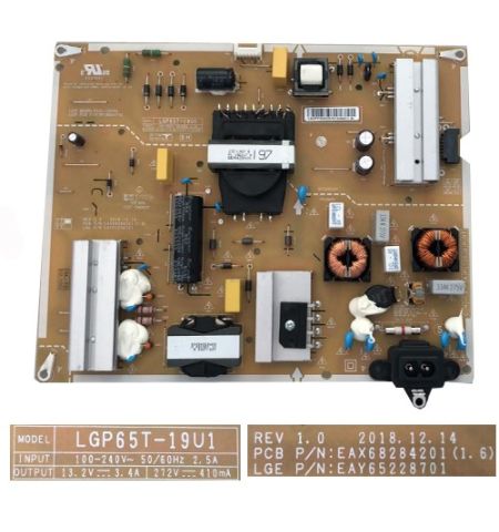 Fuente Alimentación LG 65UM7450PLA EAX68284201 (1.6) EAY65228701 Fuente Alimentación LG 65UM7450PLA EAX68284201 (1.6) EAY65228701