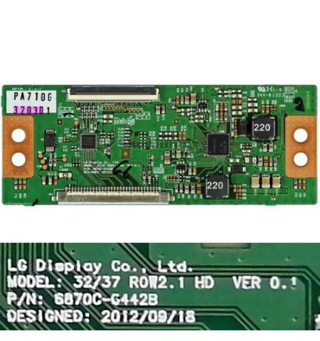 Placa T-Con 6870C-0442B, 32 6871L, Telefunken TE3287B35T2D
Placa T-Con 6870C-0442B, 32 6871L, Telefunken TE3287B35T2D