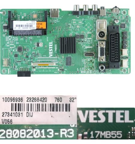 Placa Main VESTEL 17MB55, 28082013-R3, 23268420, Telefunken TE32182B311T10B Placa Main VESTEL 17MB55, 28082013-R3, 23268420, Telefunken TE32182B311T10B