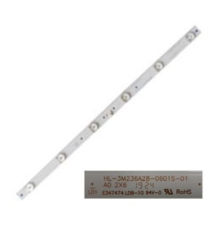 Tira 6 leds MAJESTIC TDV225/S2 LED HL-3M236A28-0601S-01 , E347474 LDB-10 94V-0 Tira 6 leds MAJESTIC TDV225/S2 LED HL-3M236A28-0601S-01 , E347474 LDB-10 94V-0