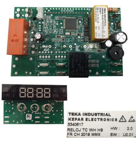 Módulo Electrónico Kepar 3340617 HW: 2.0 SW: UO.01, Horno TEKA HSC-635 Módulo Electrónico Kepar 3340617 HW: 2.0 SW: UO.01, Horno TEKA HSC-635