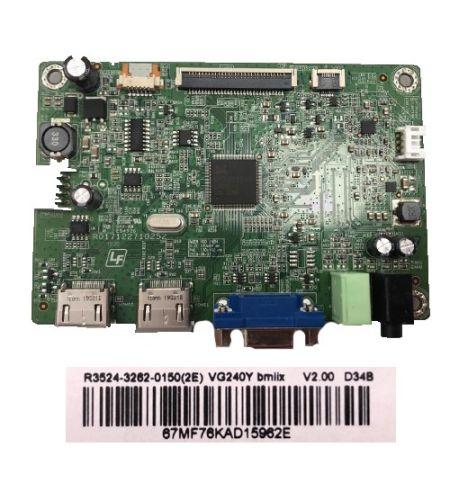 Placa Main ACER VG240Y, R3524-3262-0150(2E) V2.00 D34B, R017122710252 Placa Main ACER VG240Y, R3524-3262-0150(2E) V2.00 D34B, R017122710252