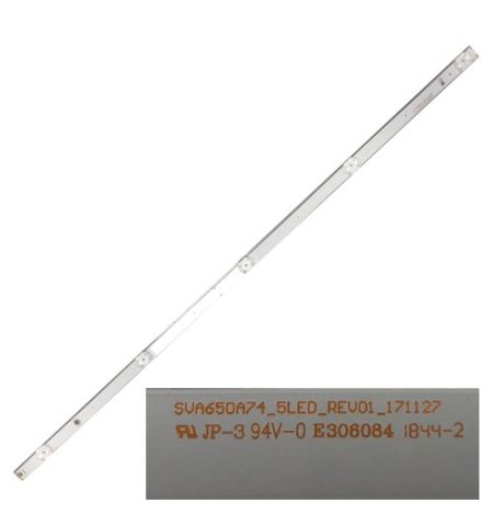 Tira leds Sony KD-65XF7096, SVA650A74_5LED_REV01_171127, E306084 Tira leds Sony KD-65XF7096, SVA650A74_5LED_REV01_171127, E306084
