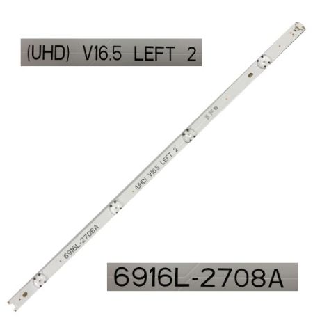 Tira 4 leds 6916L-2708A LEFT 2, LG 42LH570V Tira 4 leds 6916L-2708A LEFT 2, LG 42LH570V