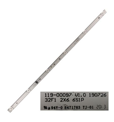 Tira 6 leds Engel LE 3282 SM, 119-00097 V1.0 190726 32F1, HS-30805HS032F10Z01-BA21 Tira 6 leds Engel LE 3282 SM, 119-00097 V1.0 190726 32F1, HS-30805HS032F10Z01-BA21