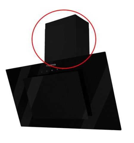 Embellecedor Set 2 piezas negro montaje Campana Mepamsa 330.0486.064 SWAP/USADO Embellecedor Set 2 piezas negro montaje Campana Mepamsa 330.0486.064 SWAP/USADO