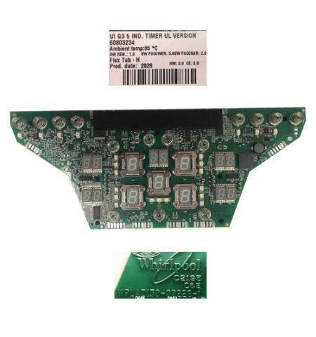 Módulo Electrónico Vitrocerámica TEKA IR 9530 VR 01, 60803234, C2193, WPLAZ130-00228-1 Módulo Electrónico Vitrocerámica TEKA IR 9530 VR 01, 60803234, C2193, WPLAZ130-00228-1