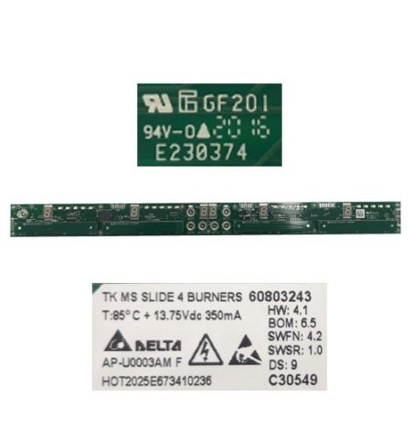 Módulo Electrónico Control Táctil Teka IRC 6320 VR, E230374, 60803243 Módulo Electrónico Control Táctil Teka IRC 6320 VR, E230374, 60803243