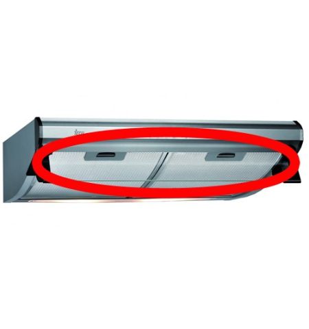 Cristal Exterior Campana Teka C6420 57 x 8 transparente Cristal Exterior Campana Teka C6420 57 x 8 transparente