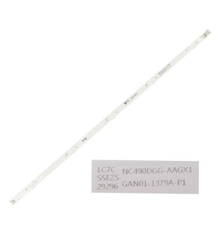 Tira 5 leds NC490DGG-AAGX1, GAN01-1379A-P1 LG 49UK6300PLB Tira 5 leds NC490DGG-AAGX1, GAN01-1379A-P1 LG 49UK6300PLB