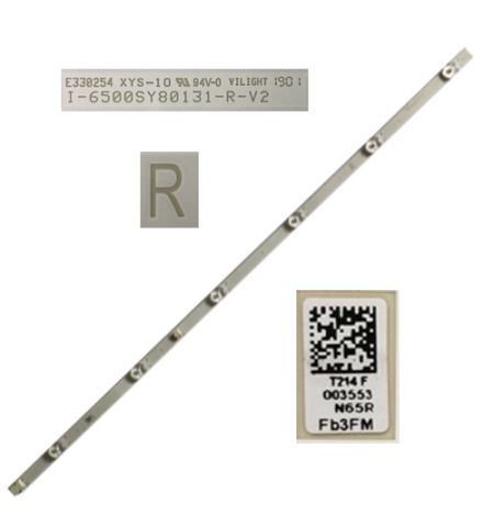 Tira 6 leds Sony KD-65XG8096 TYPE R, E330254 XYS-10, I-6500SY80131-R-V2 Tira 6 leds Sony KD-65XG8096 TYPE R, E330254 XYS-10, I-6500SY80131-R-V2
