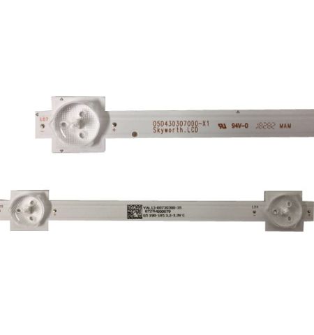 Tira 7 Leds Nibels NBTV143, 05D430307000-X1, YAL13-00730300-35 Tira 7 Leds Nibels NBTV143, 05D430307000-X1, YAL13-00730300-35