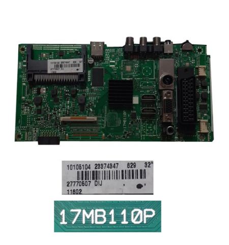 Placa Main 17MB110, 10106104, 23374347 Telefunken TE32287B35TXD Placa Main 17MB110, 10106104, 23374347 Telefunken TE32287B35TXD