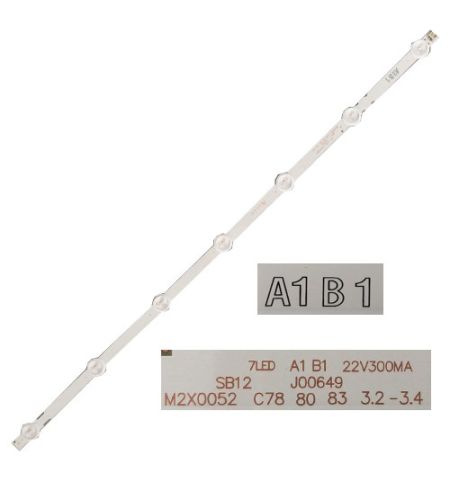 Tira leds A1 B1 M2X0052, 22V300MA LG 32LN520B Tira leds A1 B1 M2X0052, 22V300MA LG 32LN520B