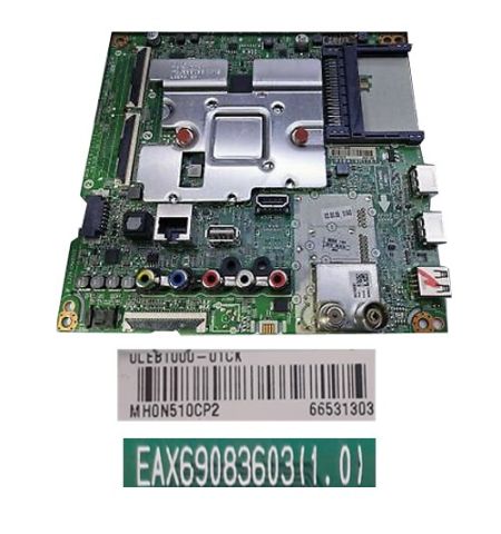 Placa Main LG 65UN71006LB  EAX69083603(1.0), 0LEBT000-0TCK