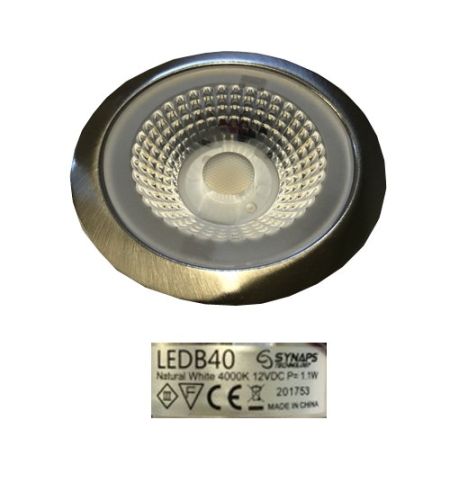 Foco Luz led Campana MEPAMSA DISPLAY 305.0545.463, LEDB40 4000K 1.1W SWAP