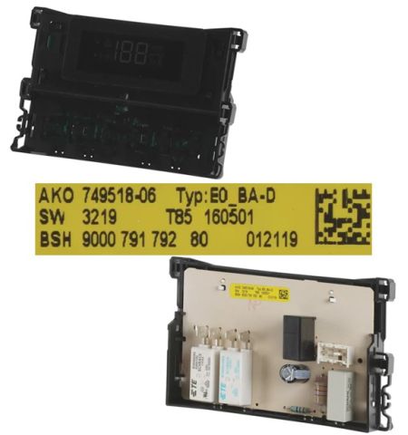 Módulo Electrónico Reloj 00751722, Horno BALAY 3HE506XM
