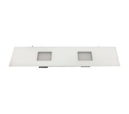 Cristal Puerta Exterior Campana Nodor GTC L 90 WH/C, 75,5 x 15,5 cm