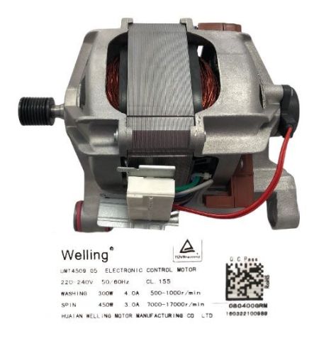 Motor Lavadora SCHNEIDER SLA 6130 A++ UMT4509.05 CL.155 080400GRM Motor Lavadora SCHNEIDER SLA 6130 A++ UMT4509.05 CL.155 080400GRM