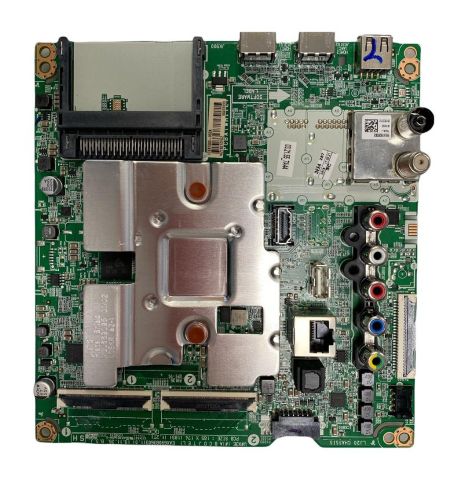 Placa Main LG 43UN74003LB EAX69083603(1.0) conectores interiores grandes