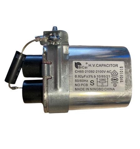 Condensador Alta Tensión Microondas Power Lebel MW2026 CH85-21092-2100V-AC 0.92uF Condensador Alta Tensión Microondas Power Lebel MW2026 CH85-21092-2100V-AC 0.92uF