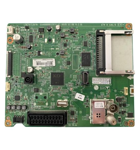 Placa Main LG 32LH510U EAX66826203(1.1) Placa Main LG 32LH510U EAX66826203(1.1)
