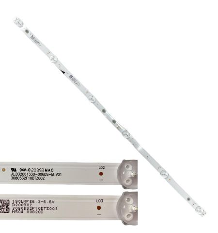 Tira 6 LED TD SYSTEMS K32DLX11HS JL.D32061330-006DS-M_V01 3080532F10DTZ002 Tira 6 LED TD SYSTEMS K32DLX11HS JL.D32061330-006DS-M_V01 3080532F10DTZ002