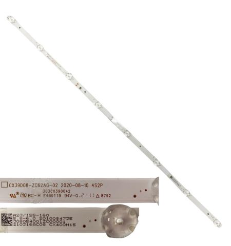 Tira 8 LED TD SYSTEMS K40DLX14GLE CX39D08-ZC62AG-02 303CX390042 308054001ZC00001 Tira 8 LED TD SYSTEMS K40DLX14GLE CX39D08-ZC62AG-02 303CX390042 308054001ZC00001