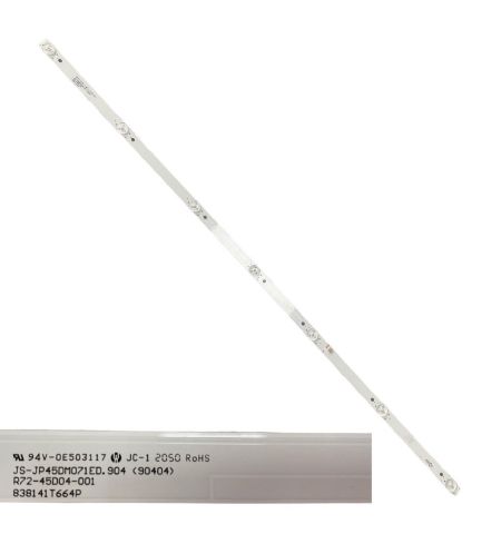 Tira 7 LED TD SYSTEMS K45DLJ12US JS-JP45DM071ED.904 (90404) R72-45D04-001 838141T664P Tira 7 LED TD SYSTEMS K45DLJ12US JS-JP45DM071ED.904 (90404) R72-45D04-001 838141T664P