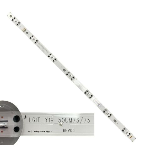 Tira 7 Leds LG 50UM7450PLA LGIT_Y19_50UM73/75 REV03 EAV64793901 Tira 7 Leds LG 50UM7450PLA LGIT_Y19_50UM73/75 REV03 EAV64793901