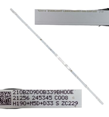 Tira 9 LEDS XIAOMI L43M6-6AEU 210BZ09D0B339BH00E LBM430M0901-GQ-3 swap / de desmontaje Tira 9 LEDS XIAOMI L43M6-6AEU 210BZ09D0B339BH00E LBM430M0901-GQ-3 swap / de desmontaje