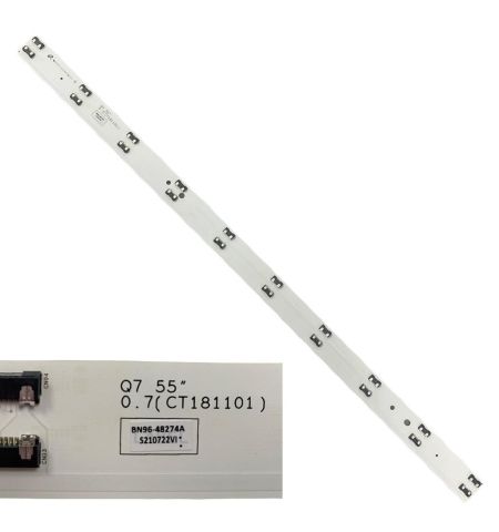 Tira Conexion Leds Samsung QE55Q80AAT BN96-48274A CT181101 swap de desmontaje Tira Conexion Leds Samsung QE55Q80AAT BN96-48274A CT181101 swap de desmontaje