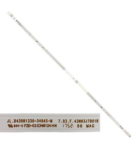 Tira 8 leds Nevir NVR-7802-43FHD JL.D43081330-349AS-M 43N93JTB01R swap de desmontaje Tira 8 leds Nevir NVR-7802-43FHD JL.D43081330-349AS-M 43N93JTB01R swap de desmontaje