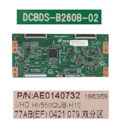 Placa T-Con DCBDS-B260B-02, P/N:AE0140732, TD SYSTEMS K55DLY8US Placa T-Con DCBDS-B260B-02, P/N:AE0140732, TD SYSTEMS K55DLY8US