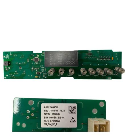 Módulo Electrónico Lavadora Siemens WM12Q468ES/08 744947-03 EPW65923 9000 541 242-04 SWAP/USADO
Módulo Electrónico Lavadora Siemens WM12Q468ES/08 744947-03 EPW65923 9000 541 242-04 SWAP/USADO