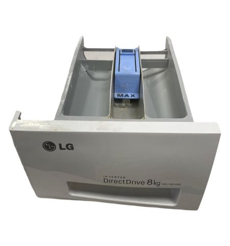 Cajón Dispensador Liquido Lavadora LG WD-10810MD 4870ER1002-1 swap/usado con arañazos Cajón Dispensador Liquido Lavadora LG WD-10810MD 4870ER1002-1 swap/usado con arañazos