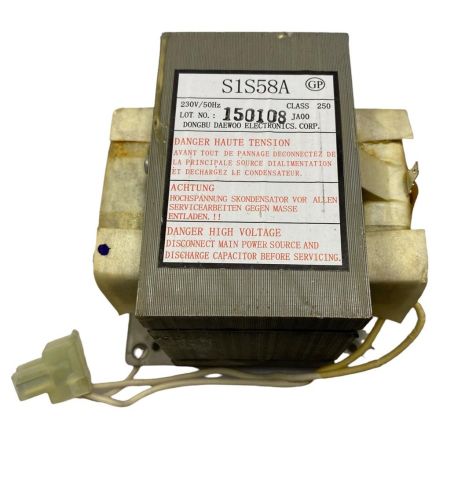 Transformador Microondas Daewoo KOG-837RS S1S58A JA00 Transformador Microondas Daewoo KOG-837RS S1S58A JA00