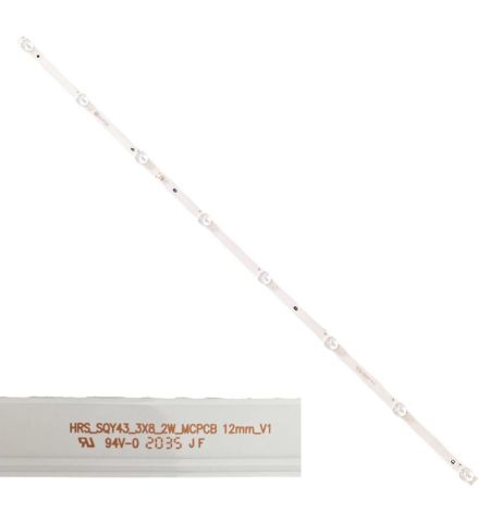 Tira 8 LEDS Nevir NVR-8060-434K2S-SMA-N AEO110575 HRS_SQY43_3X8_2W_MCPCB 12mm_V1 Tira 8 LEDS Nevir NVR-8060-434K2S-SMA-N AEO110575 HRS_SQY43_3X8_2W_MCPCB 12mm_V1