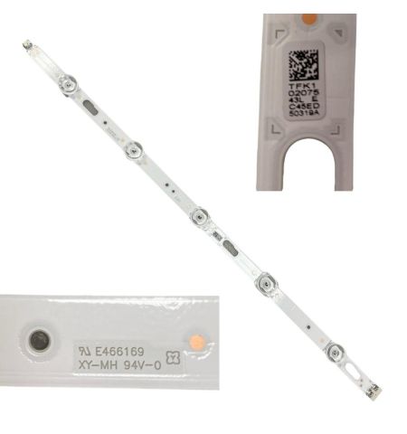 Tira 5 Leds Samsung UE43TU7095U E466169 XY-MH BN96-50319A