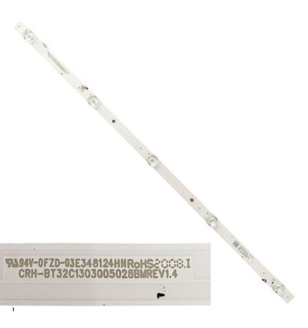 Tira 5 leds Hisense H32BE5000 CRH-BT32C1303005028BMREV1.4 swap de desmontaje Tira 5 leds Hisense H32BE5000 CRH-BT32C1303005028BMREV1.4 swap de desmontaje