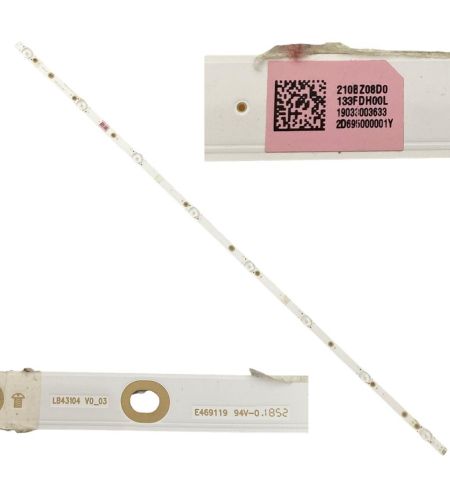 Tira 8 leds Philips 43PUS6703/12 LB43104 V0_03 2D695000001Y swap de desmontaje Tira 8 leds Philips 43PUS6703/12 LB43104 V0_03 2D695000001Y swap de desmontaje